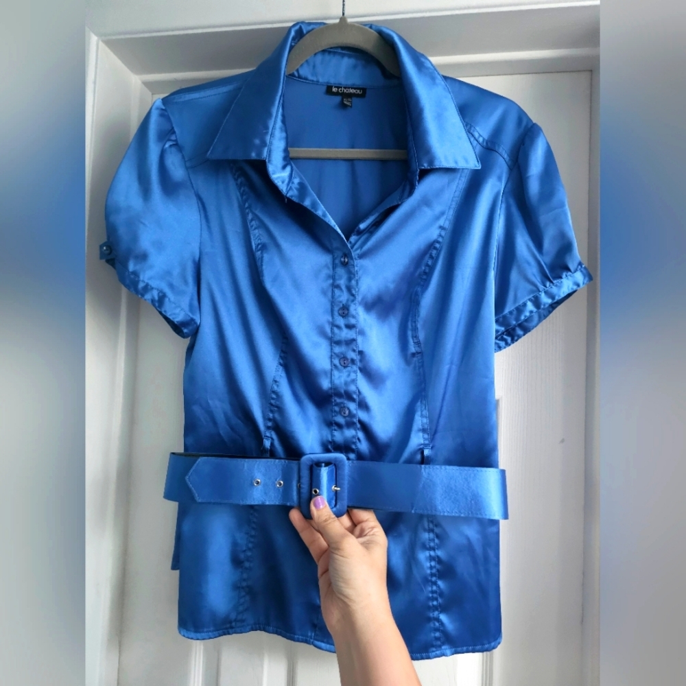 Le Chateau Blouse XL Blue